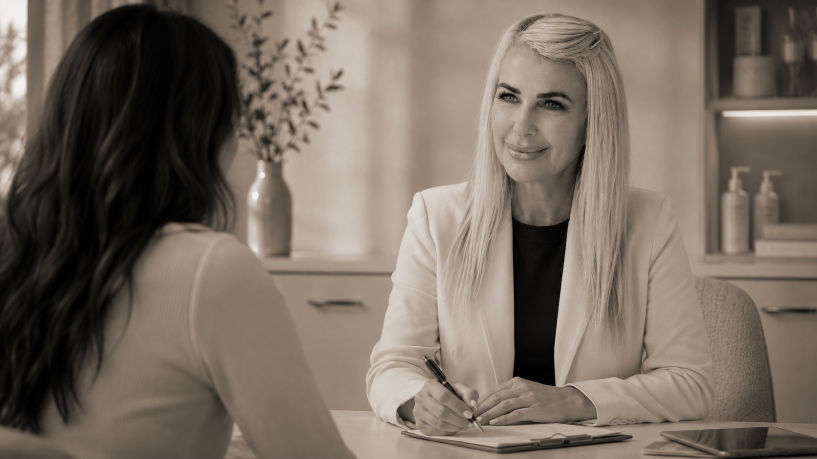 A consultation at SkinMedics
